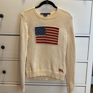 Ralph Lauren flag sweater